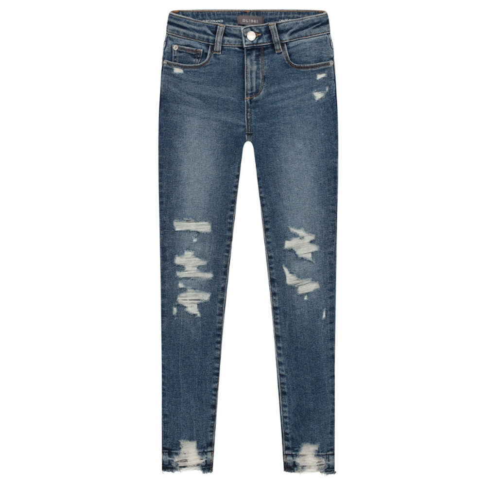 DL1961 Premium Denim Girls Chloe Skinny Jeans Blue Size 14